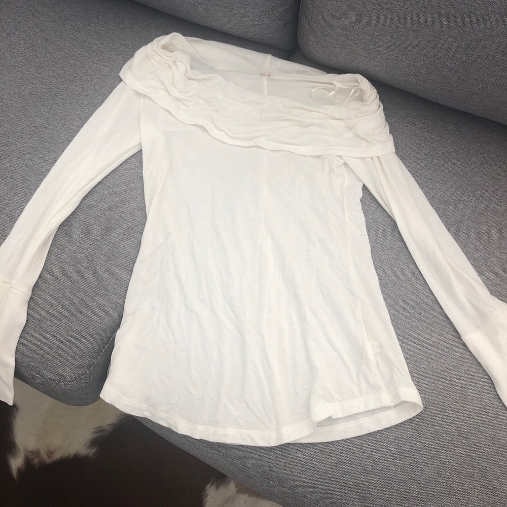 Free People Off the shoulder long sleeve top
